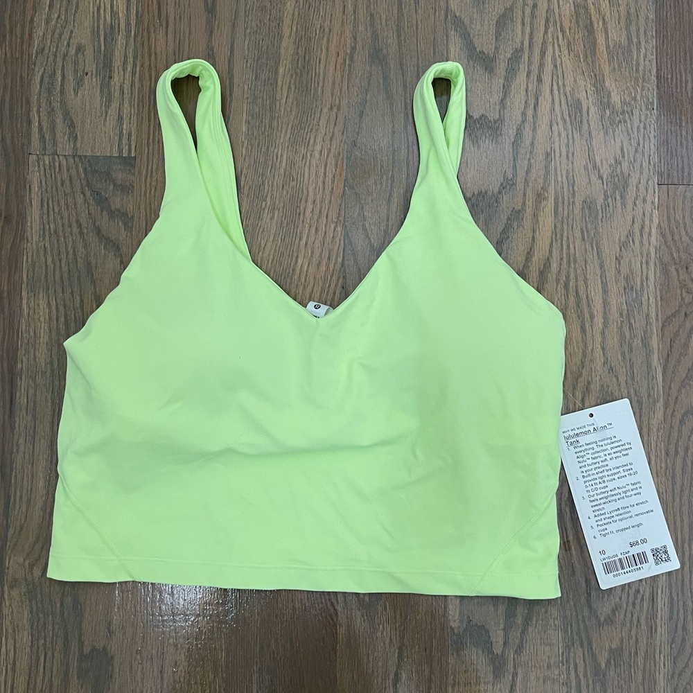 NWT Align tank Faded Zap